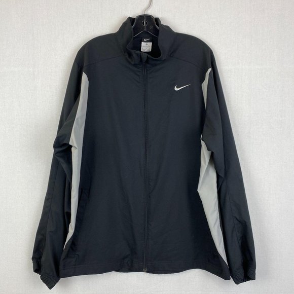 Nike Other - NIKE Men Black Zip Jacket